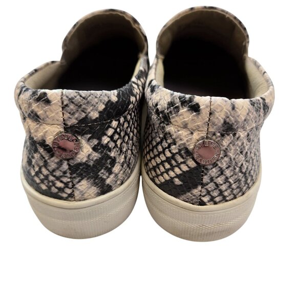 Steve Madden Gills Vegan Leather Snake Print Loafer Shoes Size 8 - Picture 6 of 8